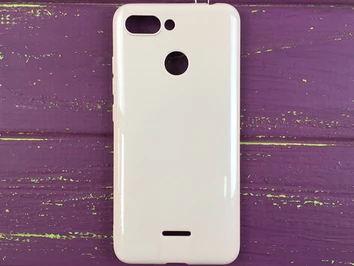 Силиконовый чехол Redmi 6 Пудра