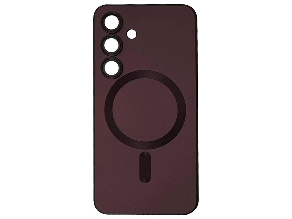 Силікон Camera Magsafe Samsung S24 dark purple