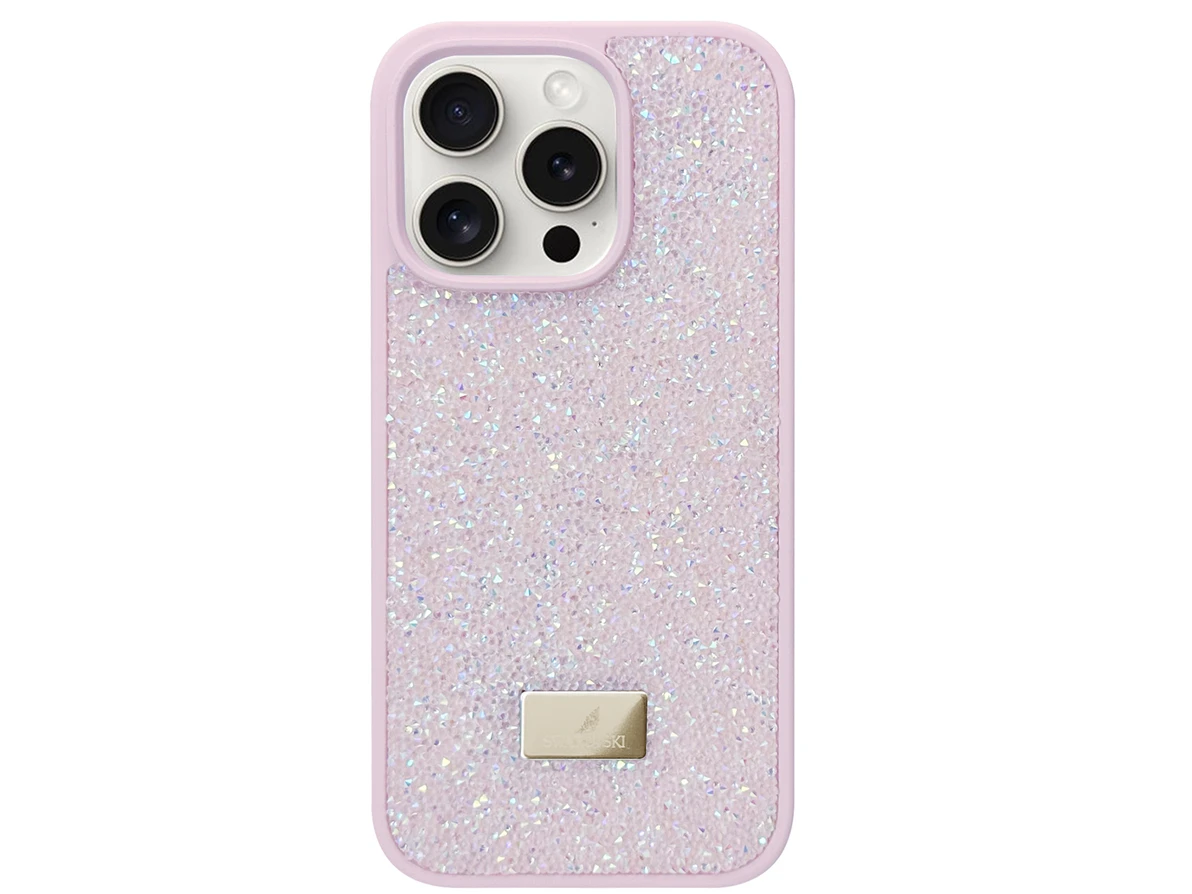 Чохол Swarovski Grainy Diamonds iPhone 13 Pro Max pink