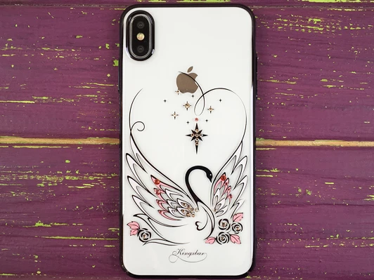 KINGXBAR Lux iPhone Xs Max Swan Black