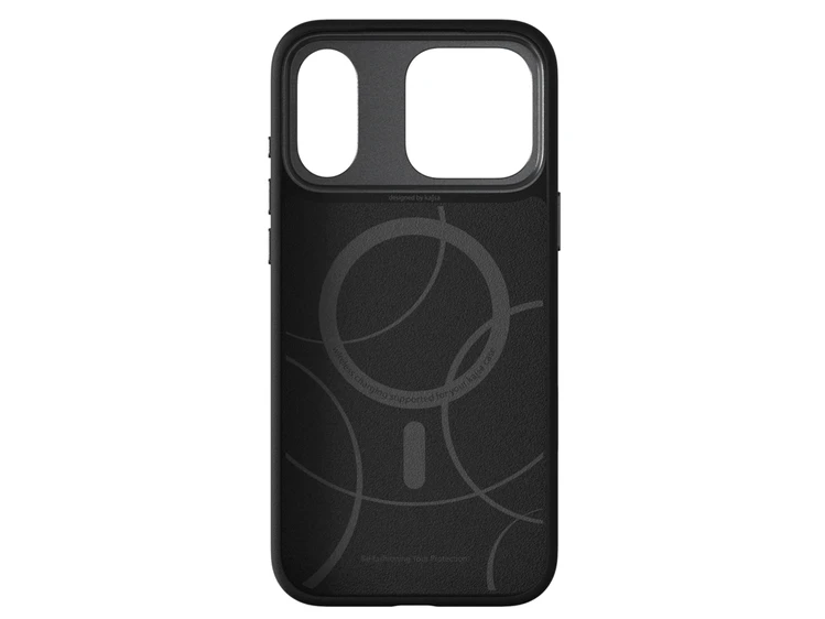 Kajsa Glamorous Collection Fluid Art Pattern MagSafe iPhone 17 Pro black