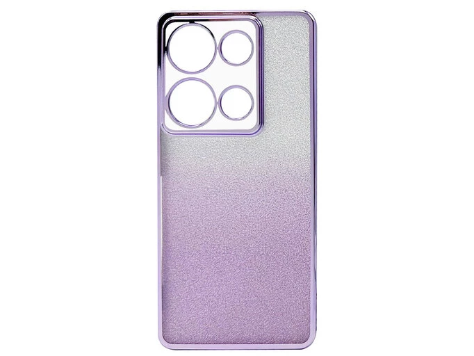 Накладка Ombre Glitter Redmi Note 13 Pro 4G/Poco M6 Pro 4G/Redmi Note 14S light purple