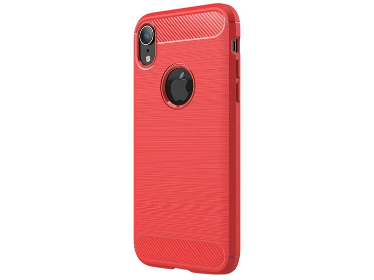 SPIGEN карбон iPhone Xr червоний