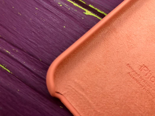 Case soft touch iP X/Xs (42) peach