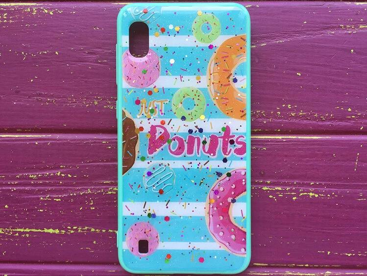 Накладка Summer Samsung A10 donuts
