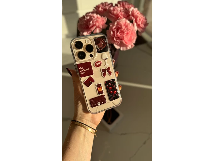 Набор 3D стикеров макси Stix Burgundy