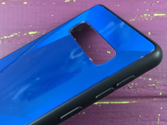 TPU+Glass Prizma Samsung S10+ Blue
