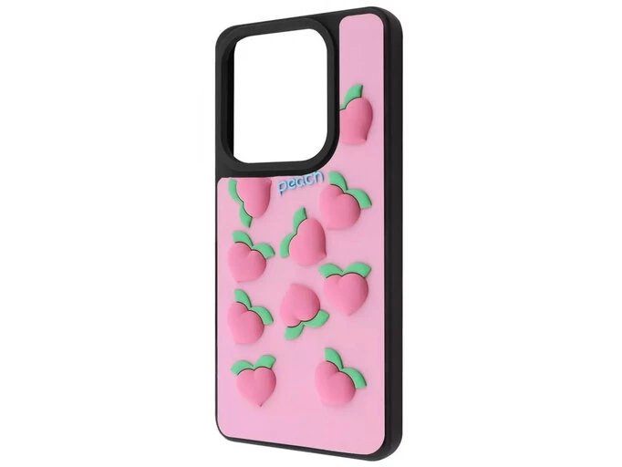 Чехол Doodle Case Redmi Note 14 4G персиковый