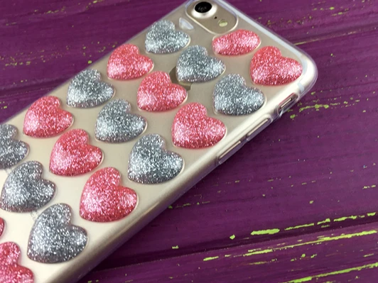 Акваріум Glitter Heart iPhone 7/8/SE 2