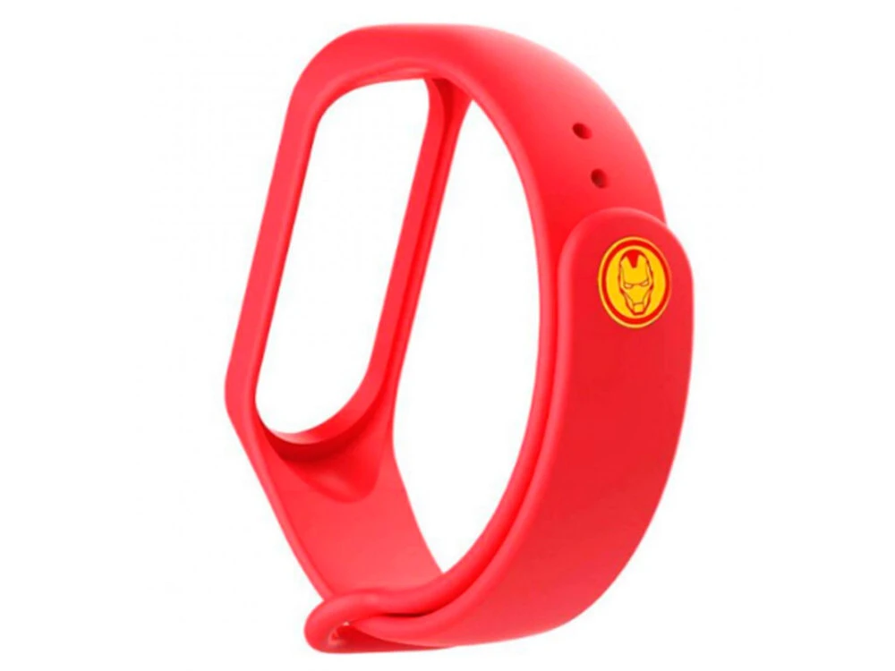 Ремешок Super Heroes Mi Band 5/6 iron man