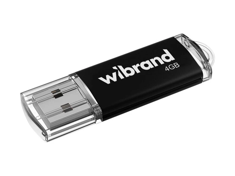 USB Flash 2.0 Wibrand Cougar 4Gb black