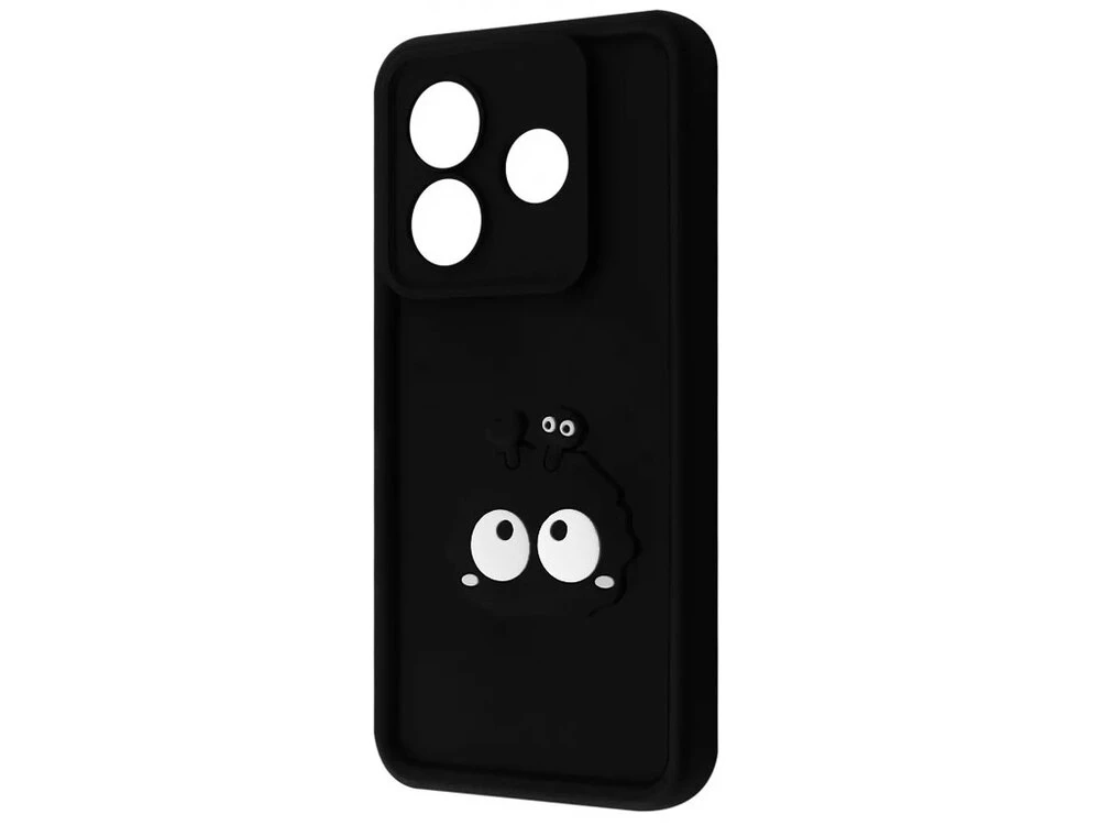 TPU 3D Cute Toy Camera Redmi Note 14 5G black