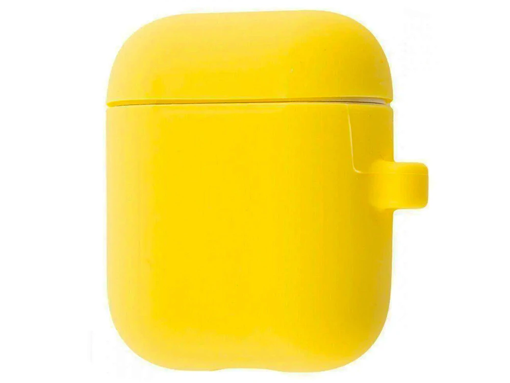 Чохол для AirPods Slim Carbine (04) yellow