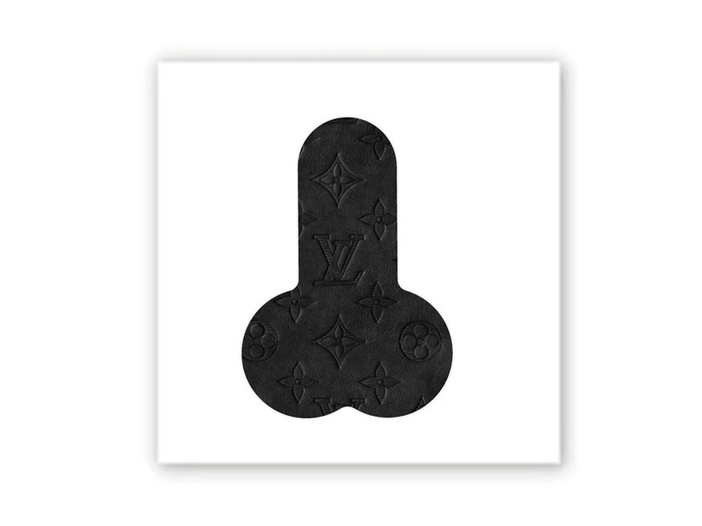 3D стікер Stix Penis Black
