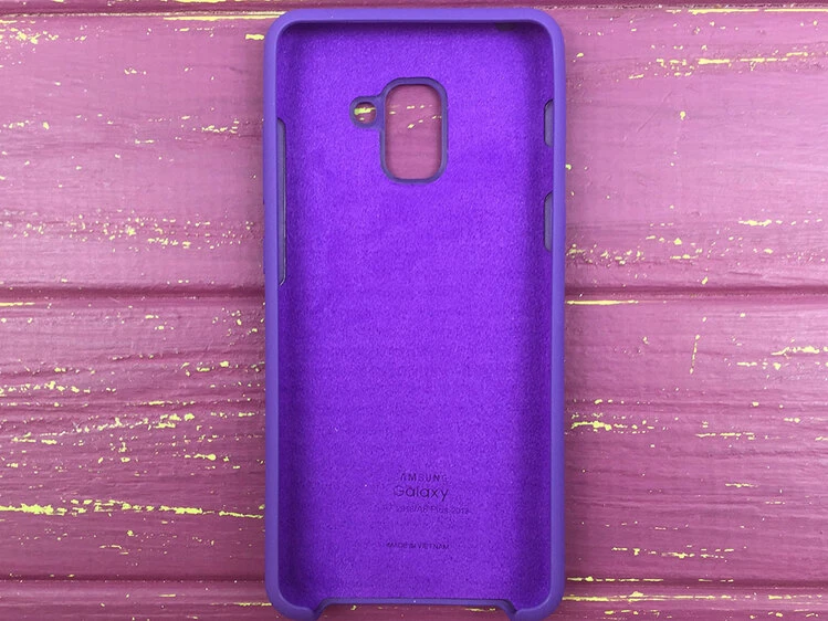 Копия оригинального Samsung A8+ (18) фиолетовый