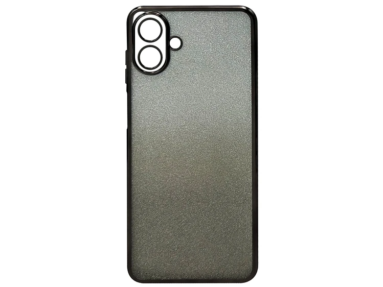 Накладка Ombre Glitter Samsung A07 black